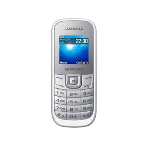 Samsung Guru 1200 (GT-E1200, Black) – Dual Band GSM Mobile Phone with 800 mAh Battery