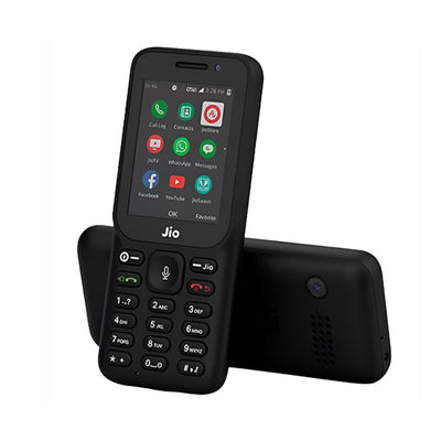 Jio Phone Keypad Feature Phone F320B | 4G VoLTE, 2.4-inch Display, 2000mAh Battery – Made in India