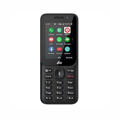 Jio Phone Keypad Feature Phone F320B | 4G VoLTE, 2.4-inch Display, 2000mAh Battery – Made in India