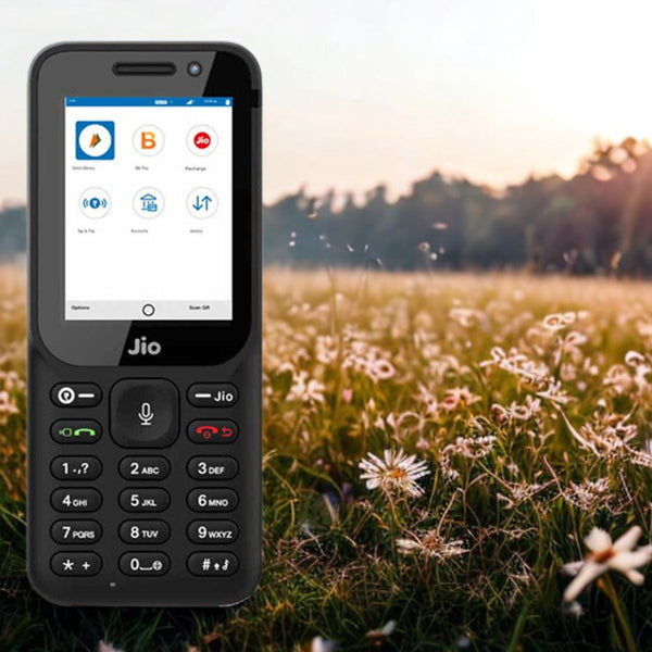 Jio Phone Keypad Feature Phone F320B | 4G VoLTE, 2.4-inch Display, 2000mAh Battery – Made in India