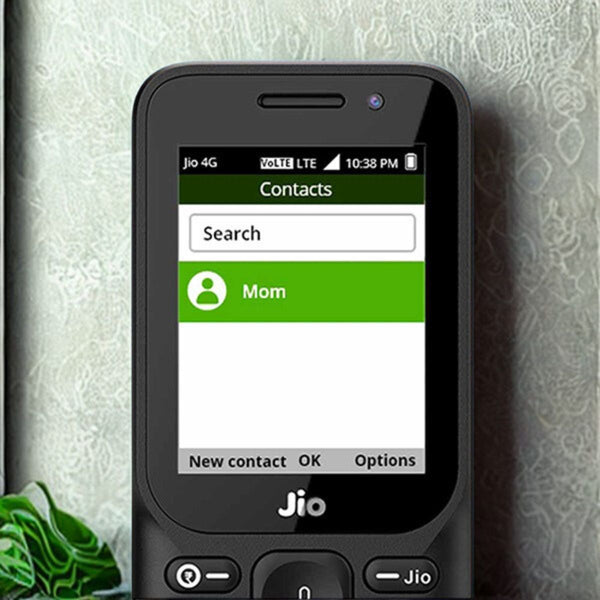 Jio Phone Keypad Feature Phone F320B | 4G VoLTE, 2.4-inch Display, 2000mAh Battery – Made in India
