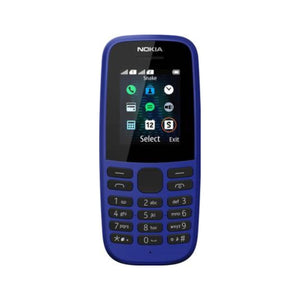 Nokia 105 DS 2020 (TA-1299) Dual SIM Feature Phone with Wireless FM Radio, 800 mAh Battery