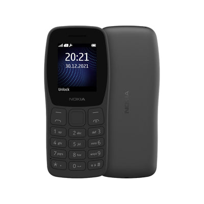 Nokia 105 Single SIM, Keypad Mobile Phone with Wireless FM Radio