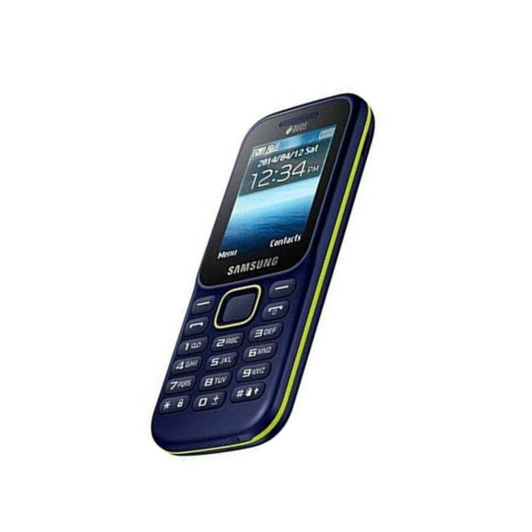 Samsung mobile phone on a white background